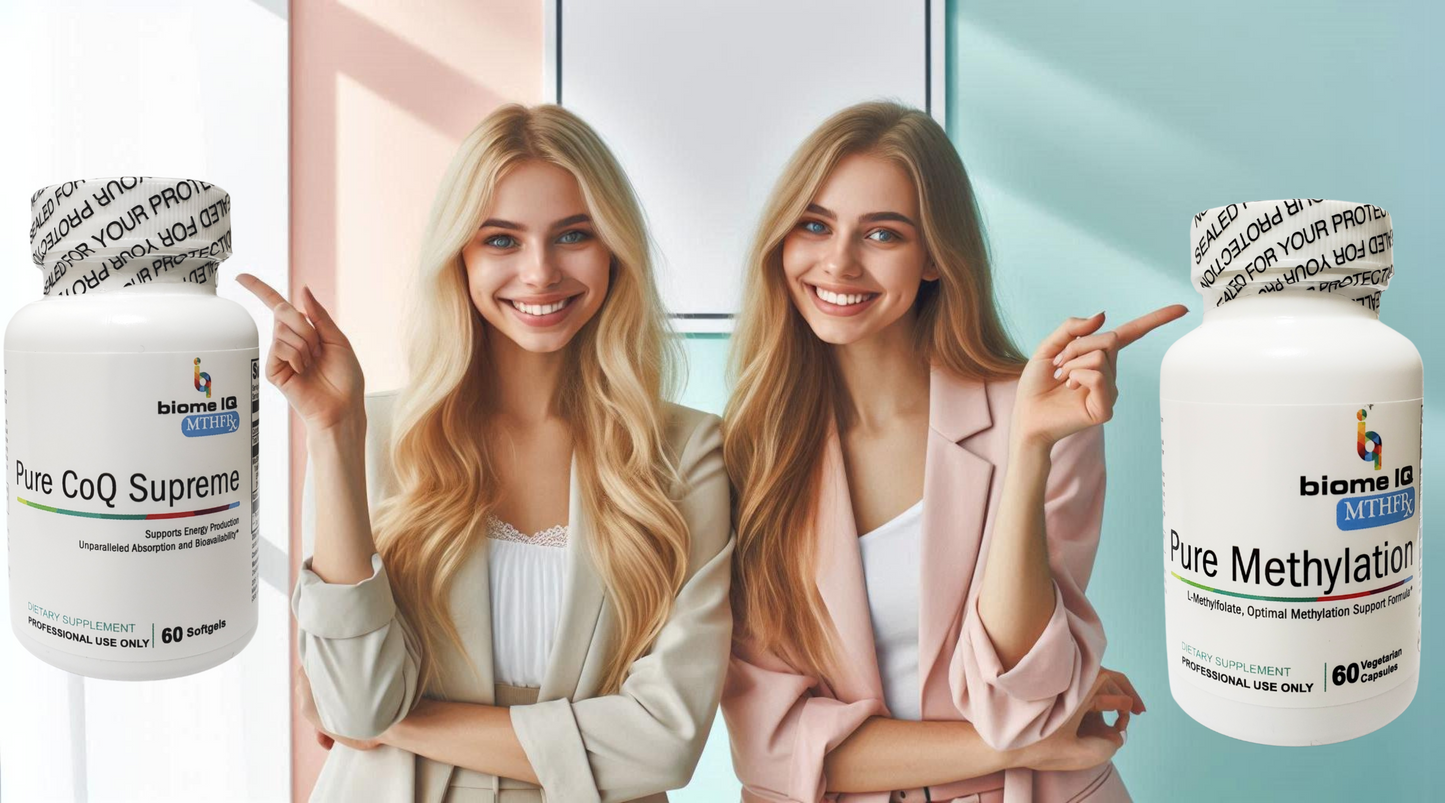 Méthylation pure et CoQ suprême pure (8 % de réduction)