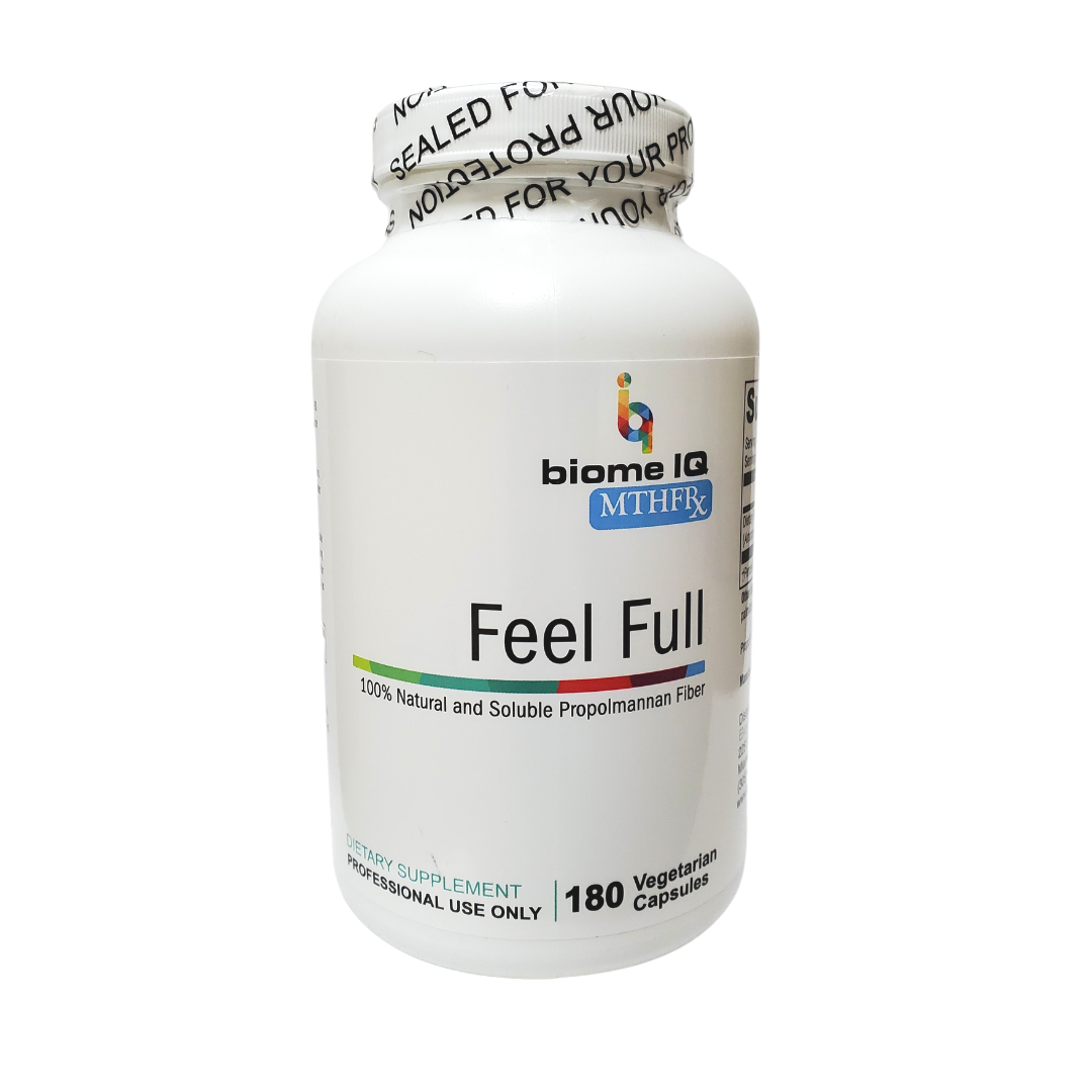 Feel Full provides the natural dietary fiber needed to support bowel regularity. Feel Full, a prebiotic clinically proven to reduce sugar and hormonal imbalances, allows the body to feel full and satisfied, meaning you eat less.