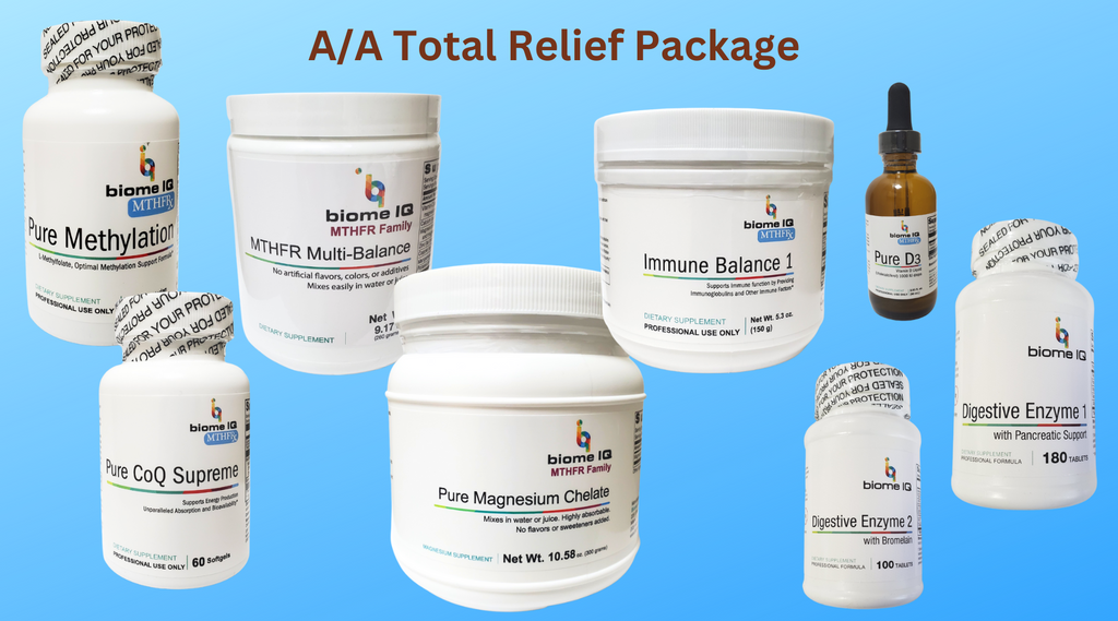 A/A Total Relief Package (Multi-Balance, PM, P-COQ-S, IB1, P-D3, DE1, DE2, PM-Chelate)