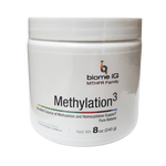 Methylation3 is one of the best methyl donors for people with MTHFR if they also have elevated homocysteine and/or COMT mutation(s). This powder easily mixes into any cold liquid and has no flavor, texture or odor.    Methylation3  is designed for MTHFR/COMT symptoms including anxiety, mood swings, irritability and depression